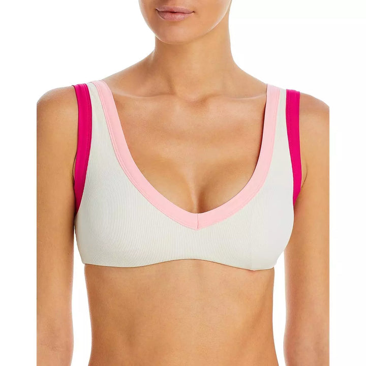 L*Space Lala Ribbed Bikini Top