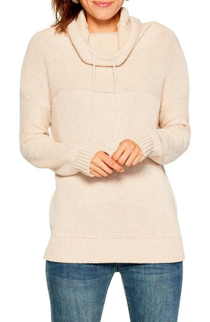 NIC+ZOE Bundle Up Cowlneck Sweater