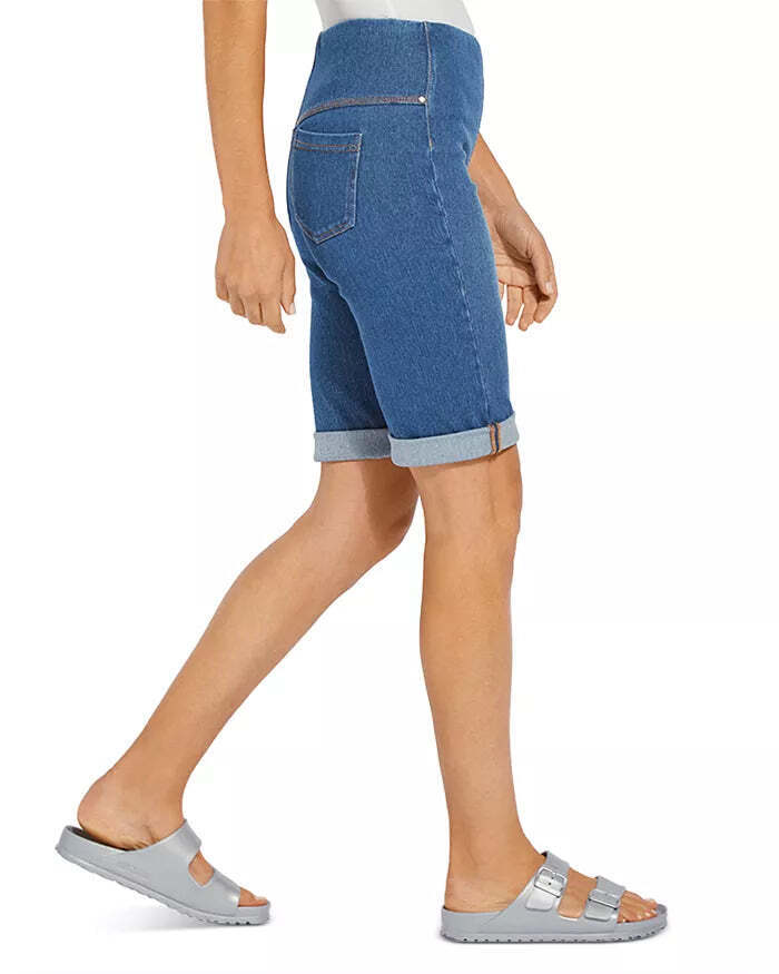 Lyssé Cuffed Denim Shorts