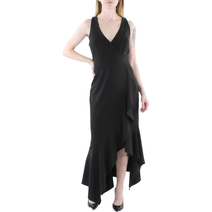 XSCAPE V-Neck Dress