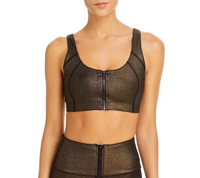 Solid & Striped Soleil Zip Front Sports Bra