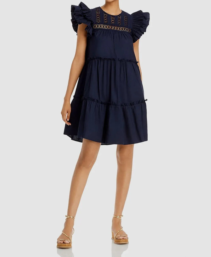 Sea Thora Cotton Eyelet Dress