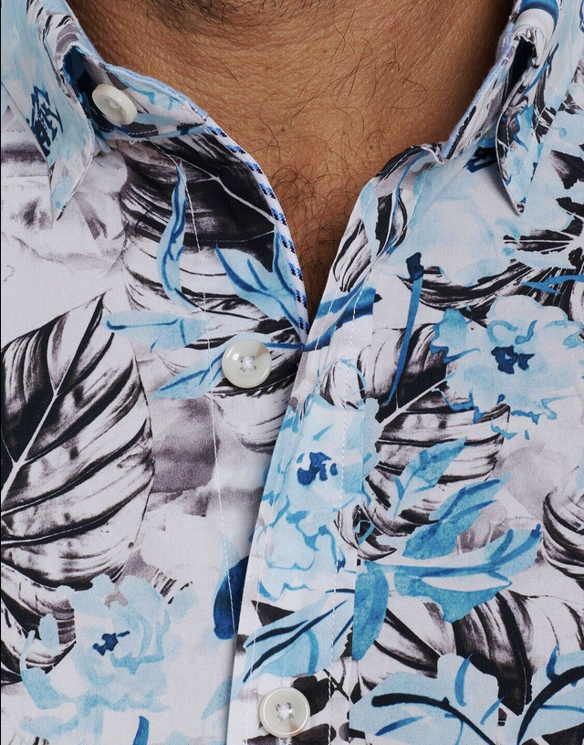 Robert Graham MEN Villa Long Sleeve Floral Shirt