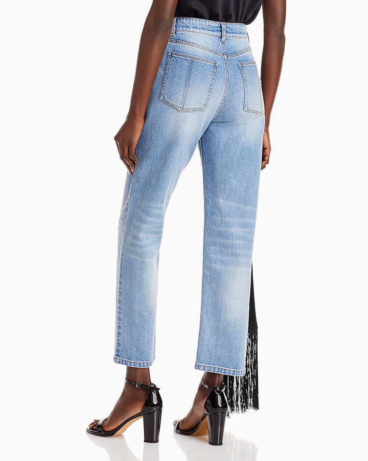 Hellessy Emerson Mid Rise Straight Jeans