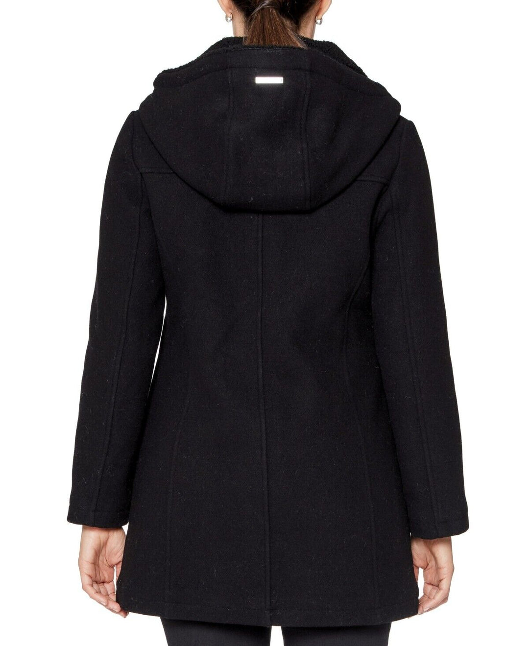 Vince Camuto Fleece-Lined Hooded Coat