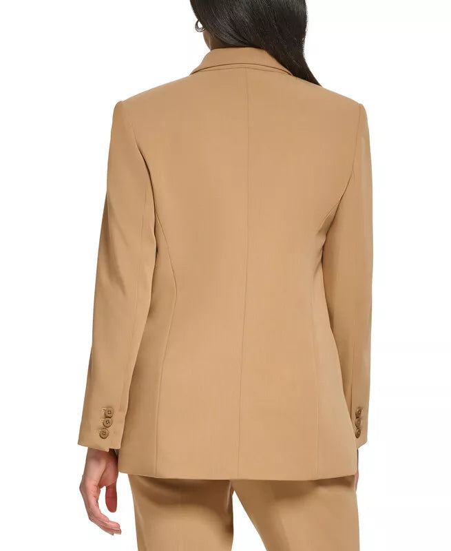DKNY Peak-Lapel Double-Breasted Jacket