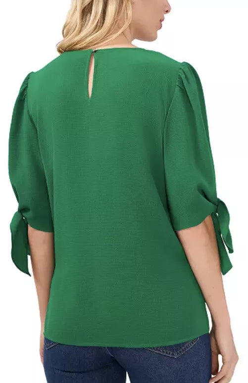 CeCe Tie Sleeve Top