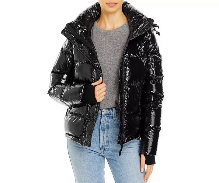 AQUA Lacquer Ella Down Puffer Jacket