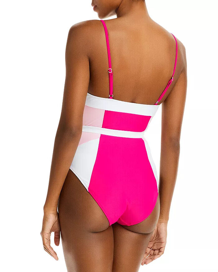 Solid & Striped The Spencer Color Block Underwire One Piece Swimsuit