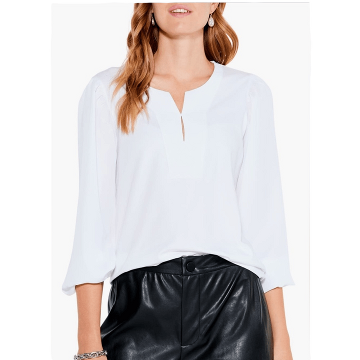 NIC+ZOE Statement Sleeve Top