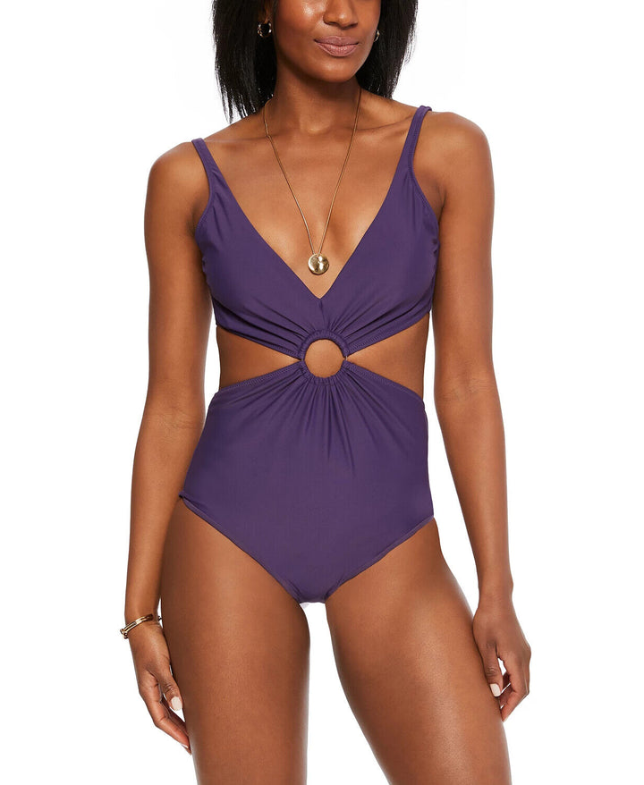 Bar III Ring Monokini One-Piece Swimsuit