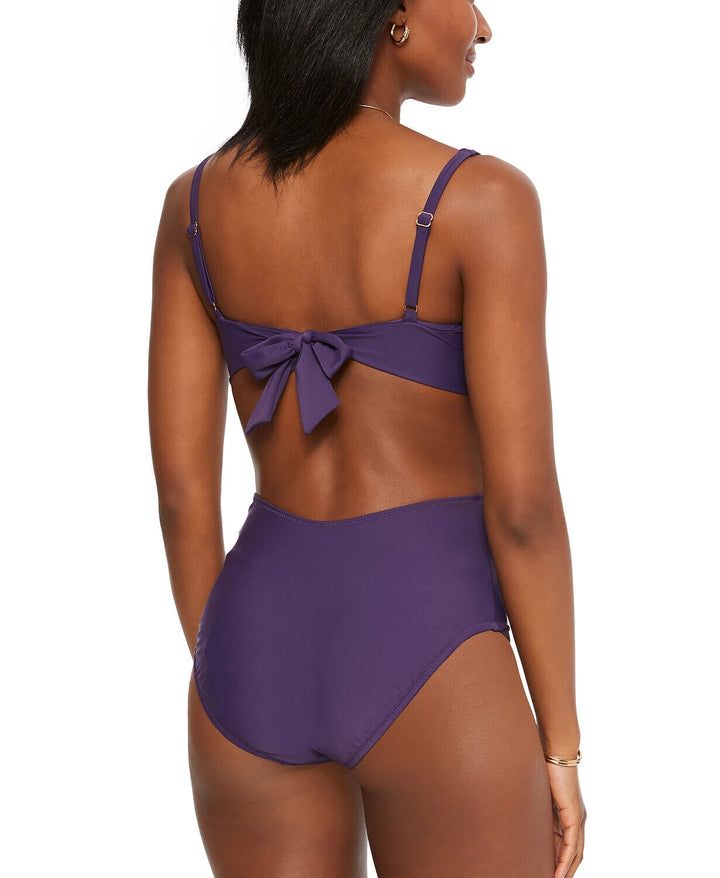 Bar III Ring Monokini One-Piece Swimsuit