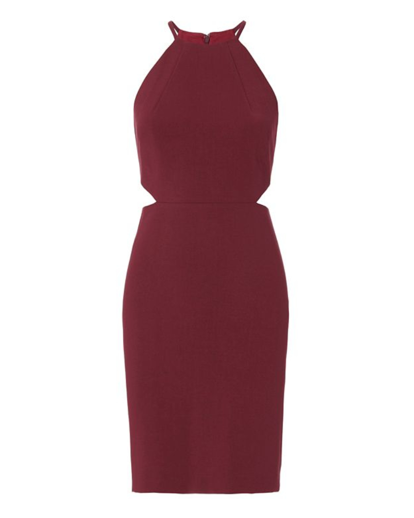 Intermix Kirby Fitted Cut Out Shift Dress