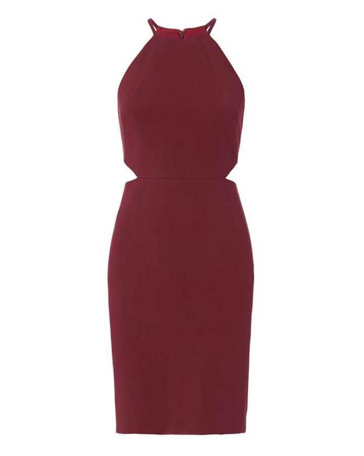 Intermix Kirby Fitted Cut Out Shift Dress