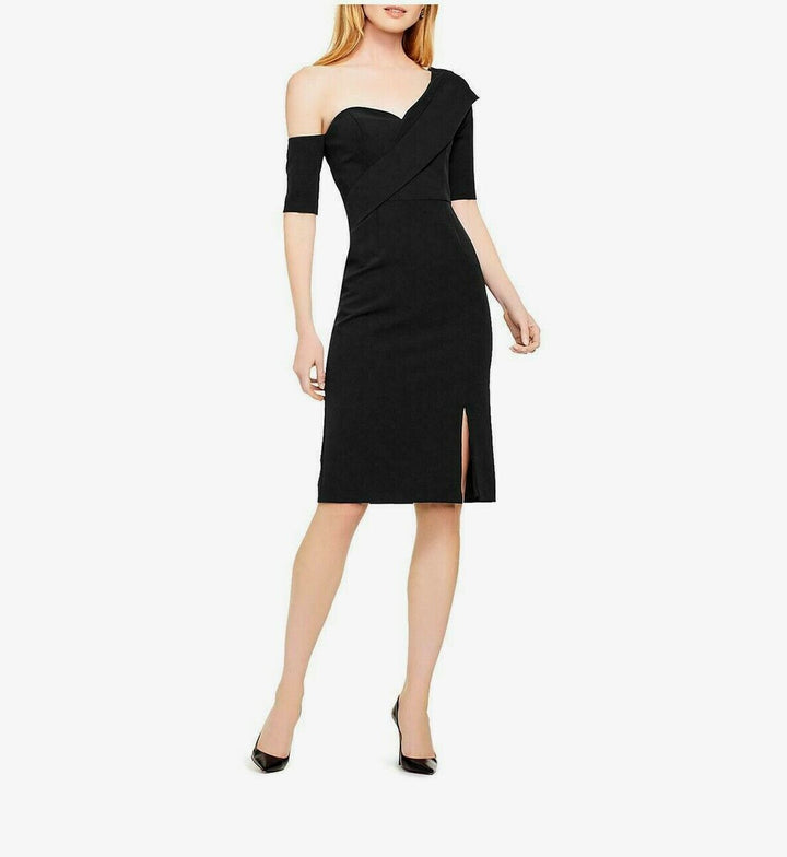 Aidan Mattox Asymmetric Cocktail Dress