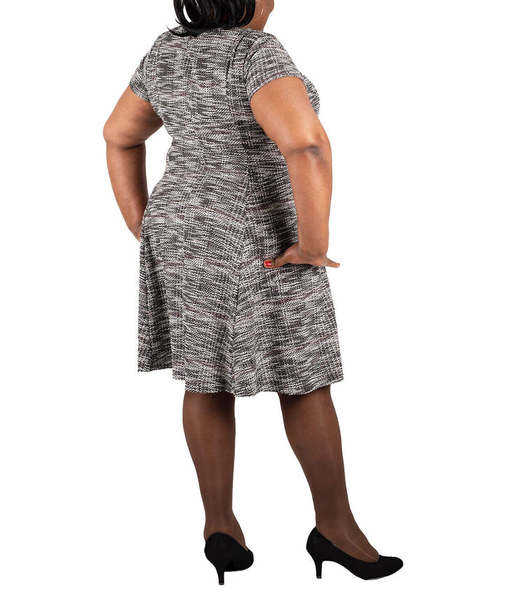 Robbie Bee Plus Size Boucle Dress