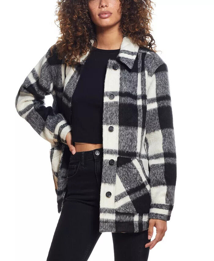 Weatherproof Vintage Plaid Shirt Jacket