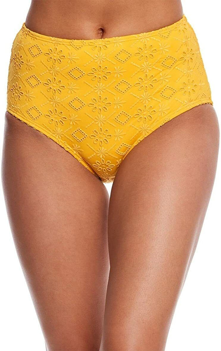 kate spade new york High Waist Bikini Bottom