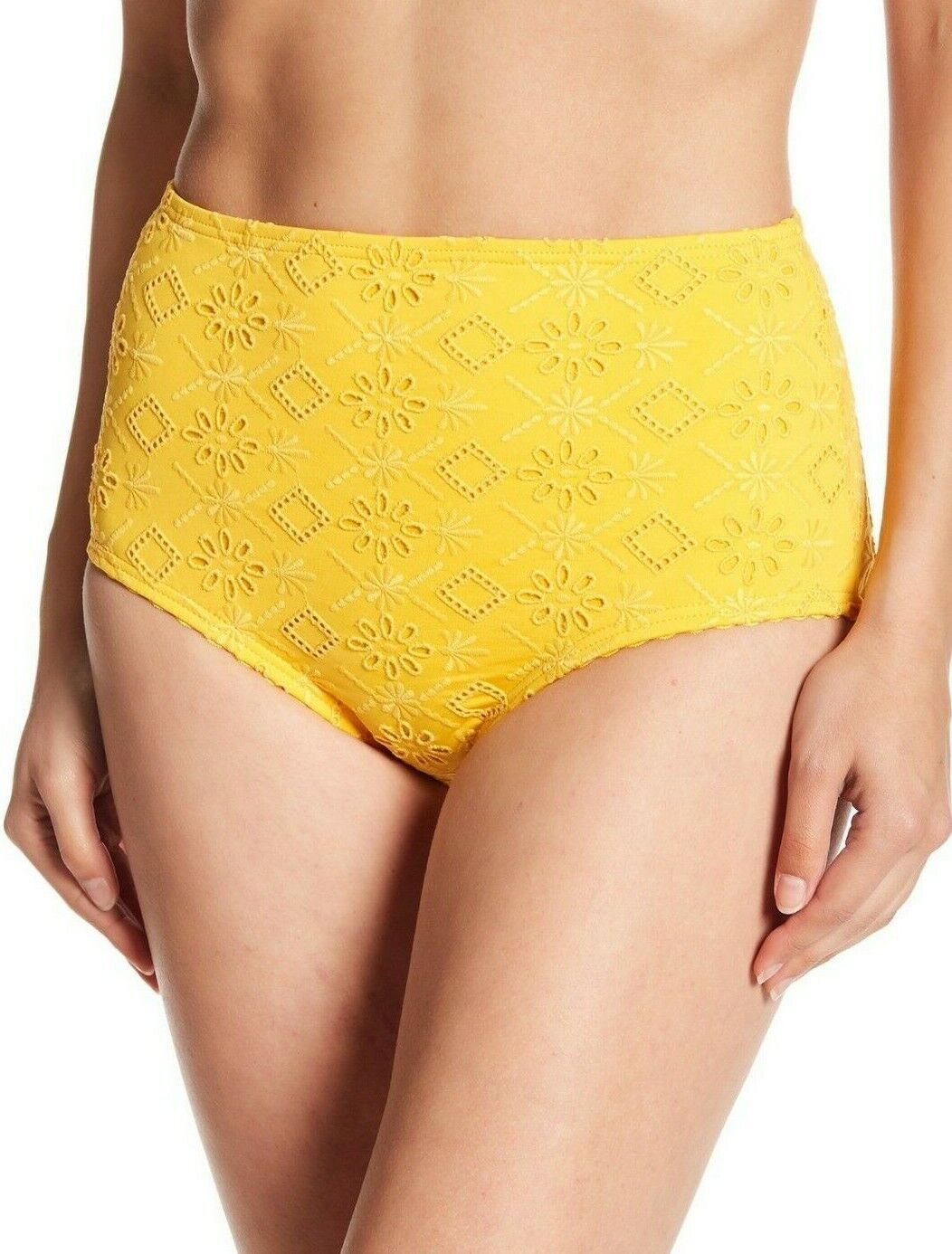 kate spade new york High Waist Bikini Bottom