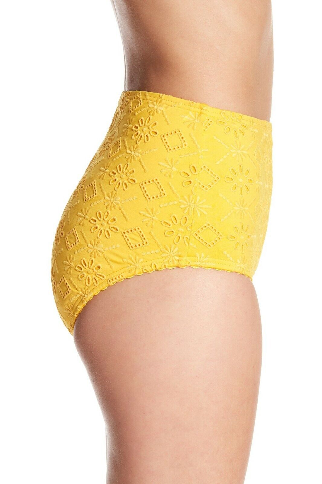 kate spade new york High Waist Bikini Bottom