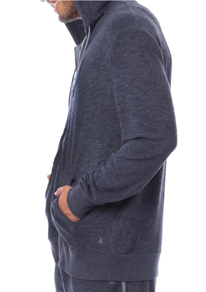 ALTERNATIVE Toweling Off-Court Zip Hoodie