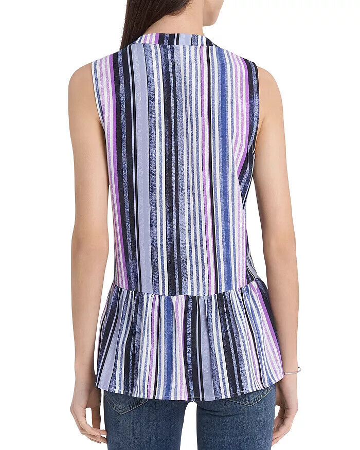 VINCE CAMUTO Sleeveless Rumple Ruffle Blouse