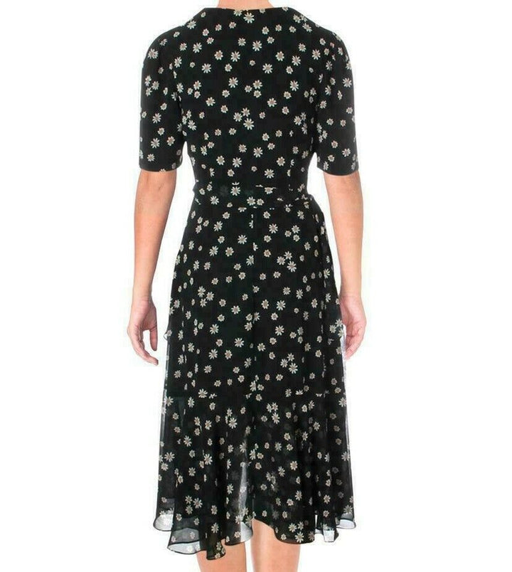 Fame and Partners Floral Wrap Dress