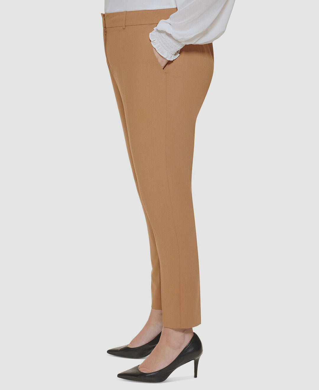 Calvin Klein Plus Size Slim Leg Pants