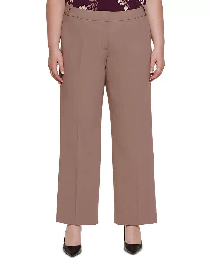 Calvin Klein Plus Size Mid-Rise Pants