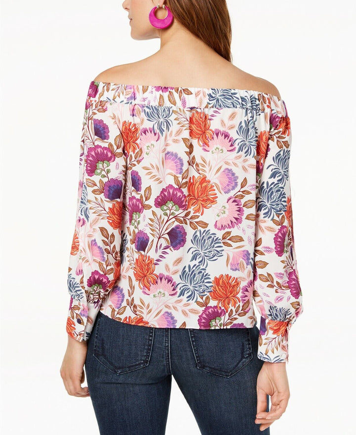 I.N.C. Plus Size Off-The-Shoulder Blouse