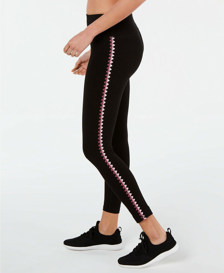 Ideology Blanket-Stitch Leggings