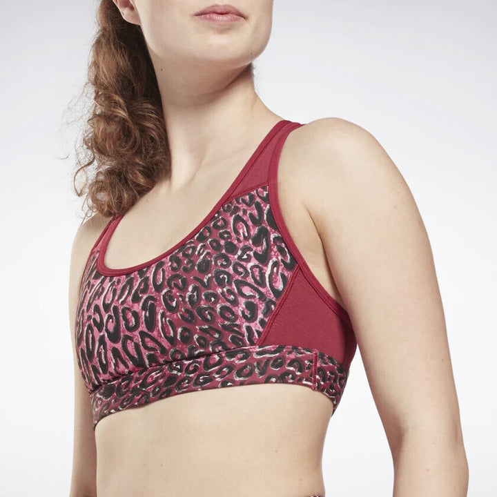 Reebok Lux Racer Medium Impact Sports Bra