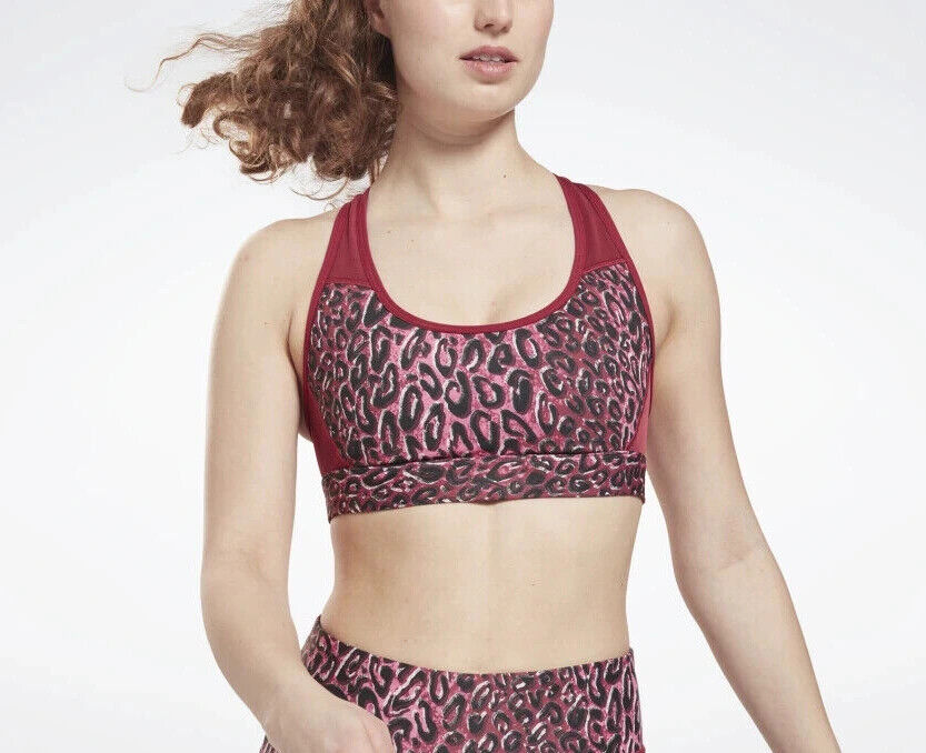 Reebok Lux Racer Medium Impact Sports Bra