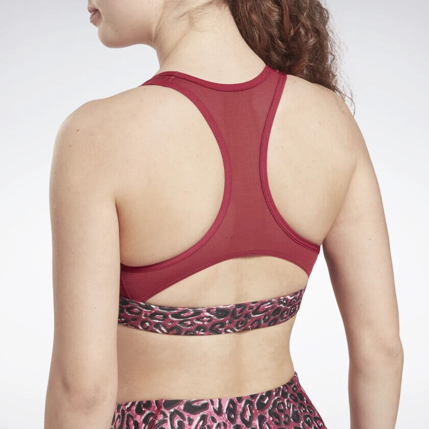 Reebok Lux Racer Medium Impact Sports Bra