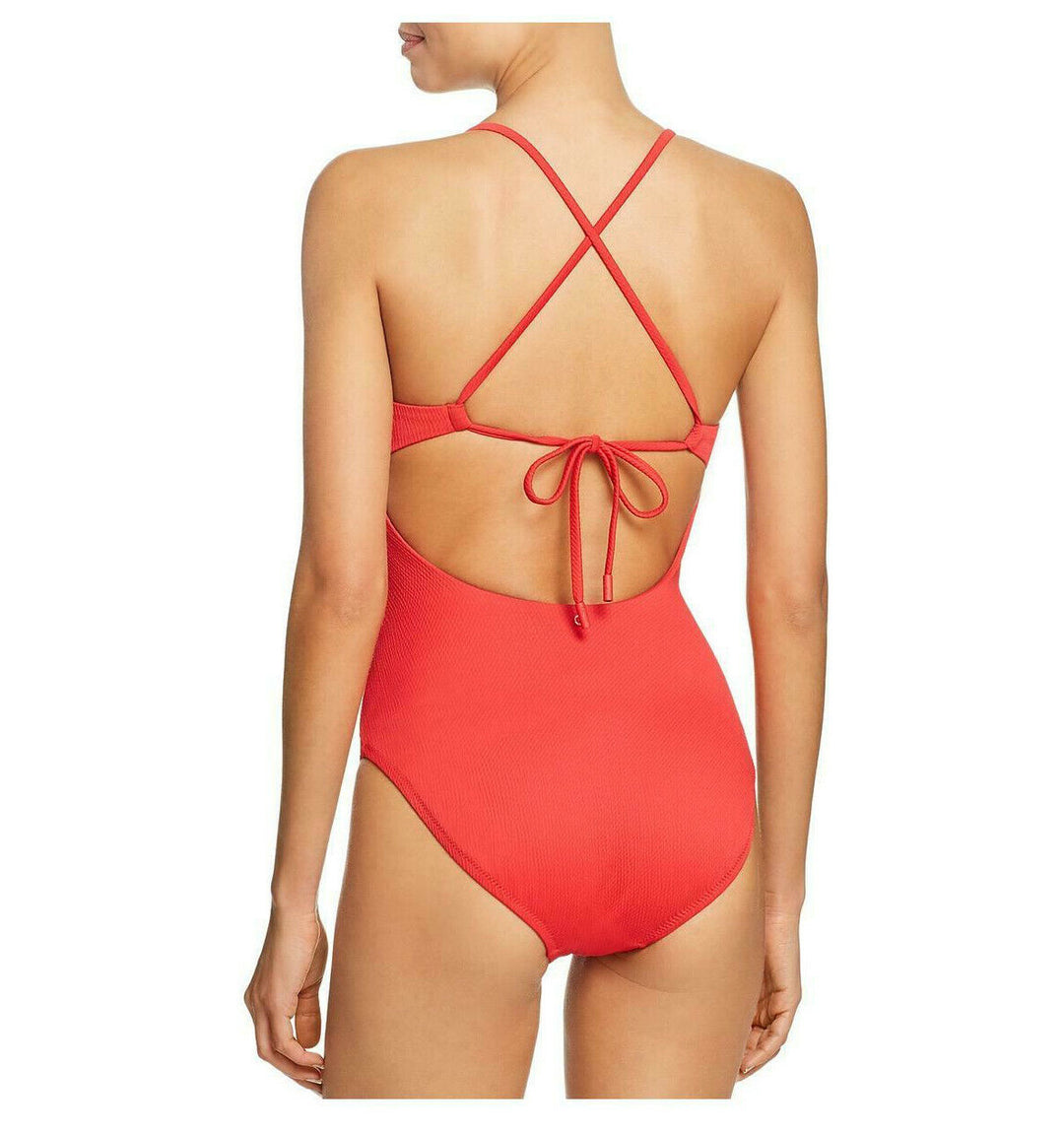 Red Carter Beach Chic Juanita One Piece Swimsuit