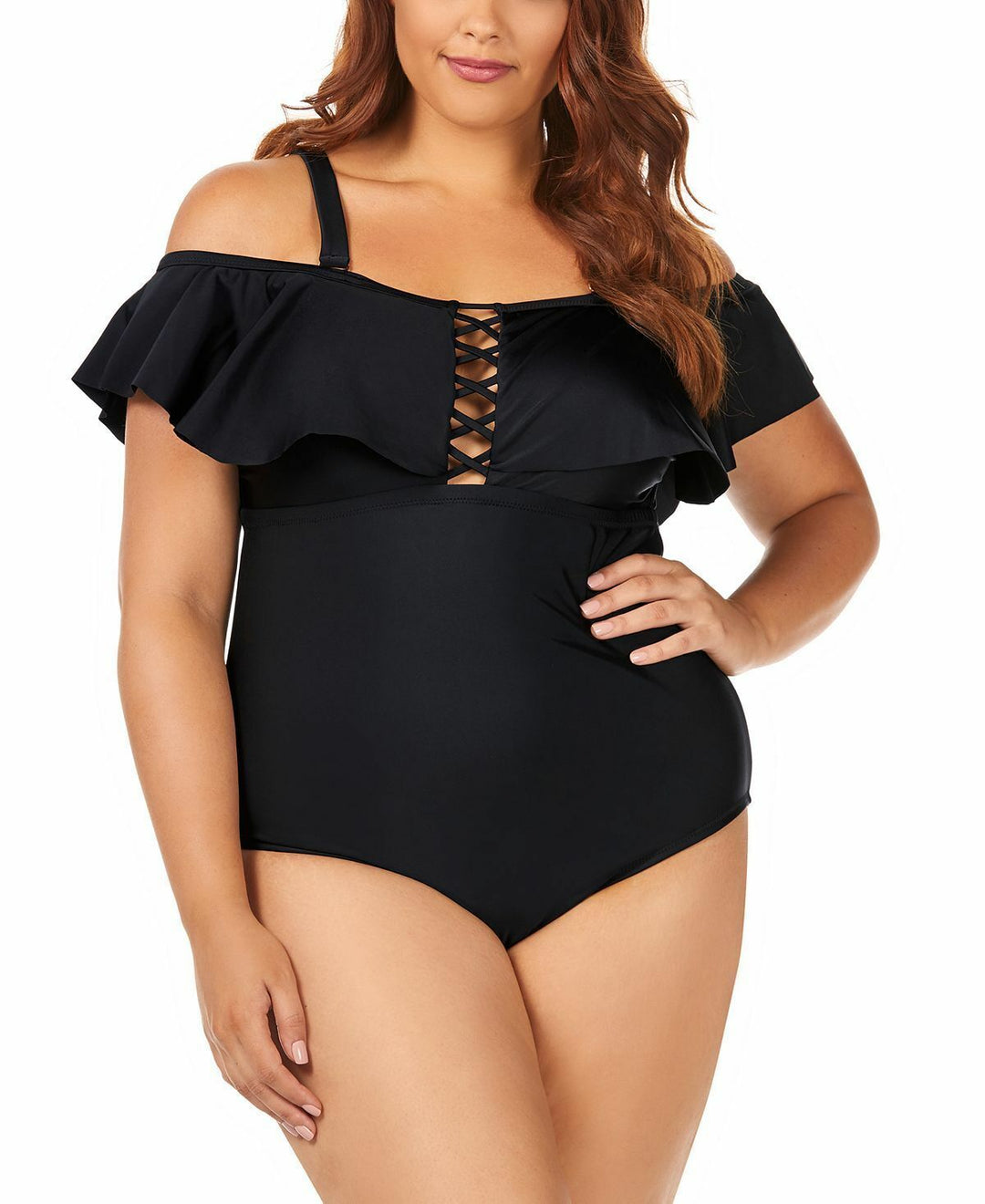 Raisins Curve Trendy Plus Size Juniors' Swimsuit