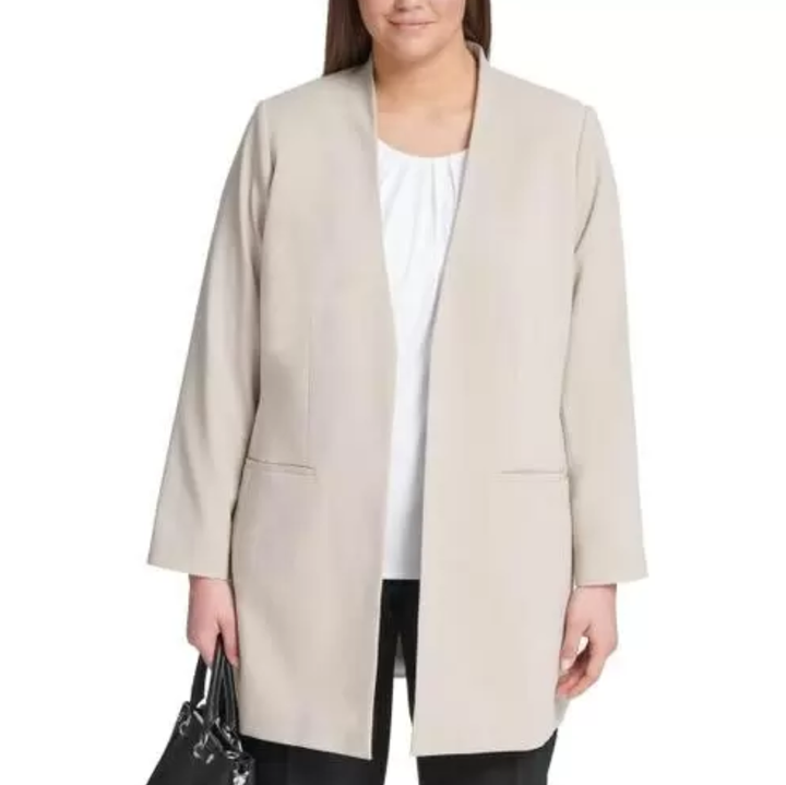 Calvin Klein Plus Size Topper Jacket