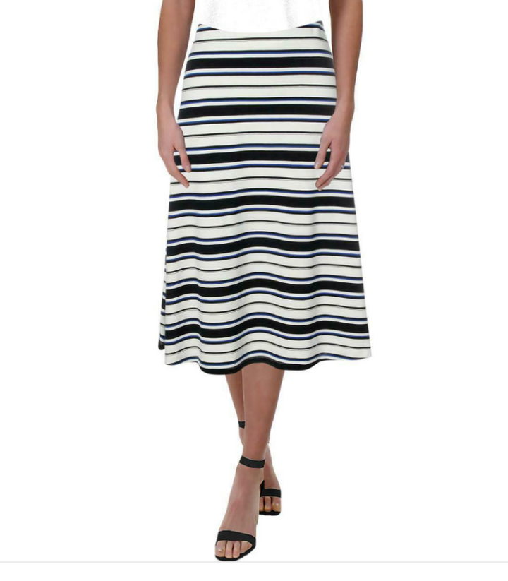 Lauren Ralph Lauren Javonna Striped A-Line Skirt
