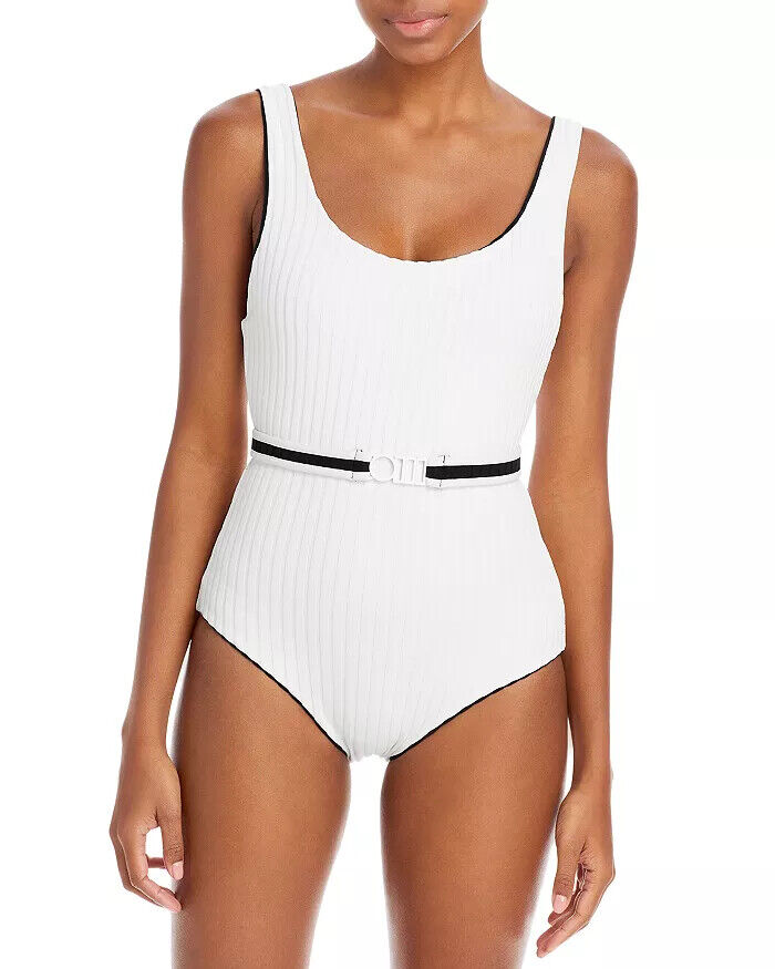 Solid & Striped Reversible One Piece Swimsuit