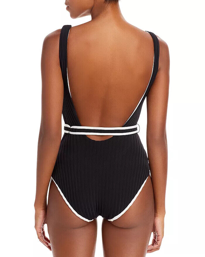 Solid & Striped Reversible One Piece Swimsuit