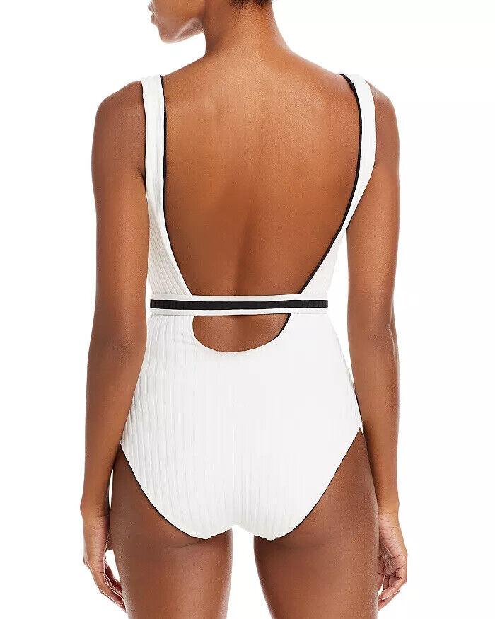 Solid & Striped Reversible One Piece Swimsuit