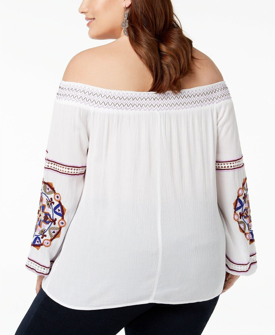 I.N.C. Plus Size Off-The-Shoulder Top