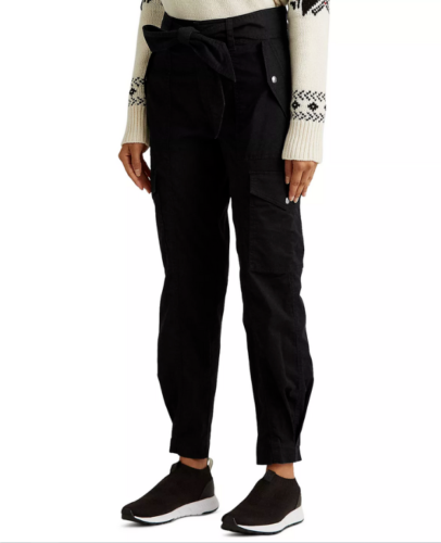 Lauren Ralph Lauren Micro-Sanded Twill Cargo Pants