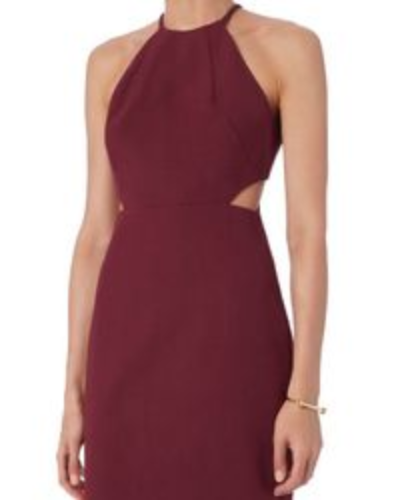 Intermix Kirby Fitted Cut Out Shift Dress