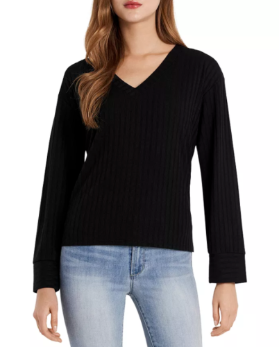 Vince Camuto Ribbed Knit Top