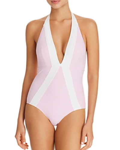 Flagpole Jade Halter One Piece Swimsuit