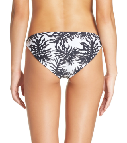 Mikoh Zuma Leaf Print Bikini Bottom