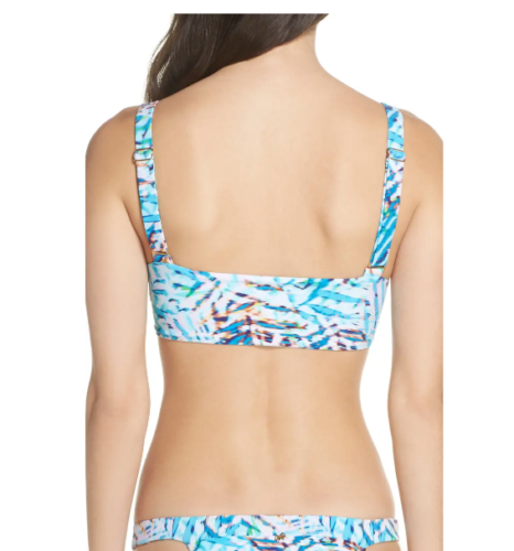 PilyQ Knotted Crop Bikini Top