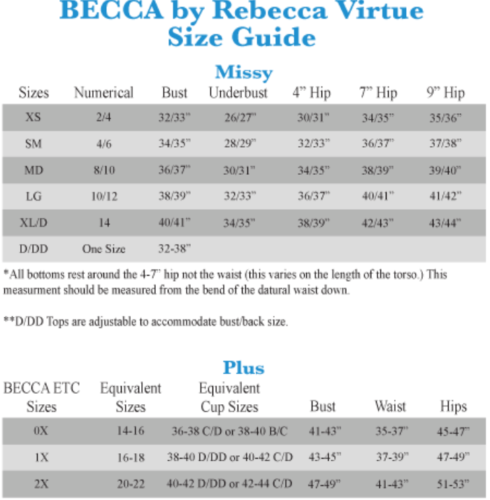 Becca ETC Plus Size One-Shoulder Tankini Top