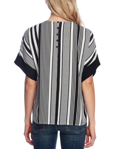 Vince Camuto Graphic Stripe Top